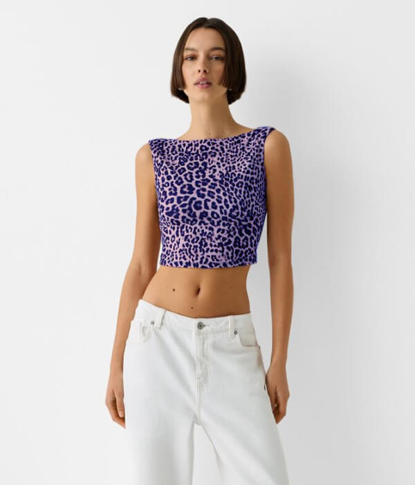 Backless Crop Top