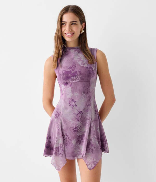 Purple Mini Dress